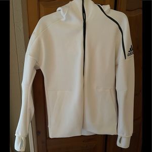 Adidas white hoody
